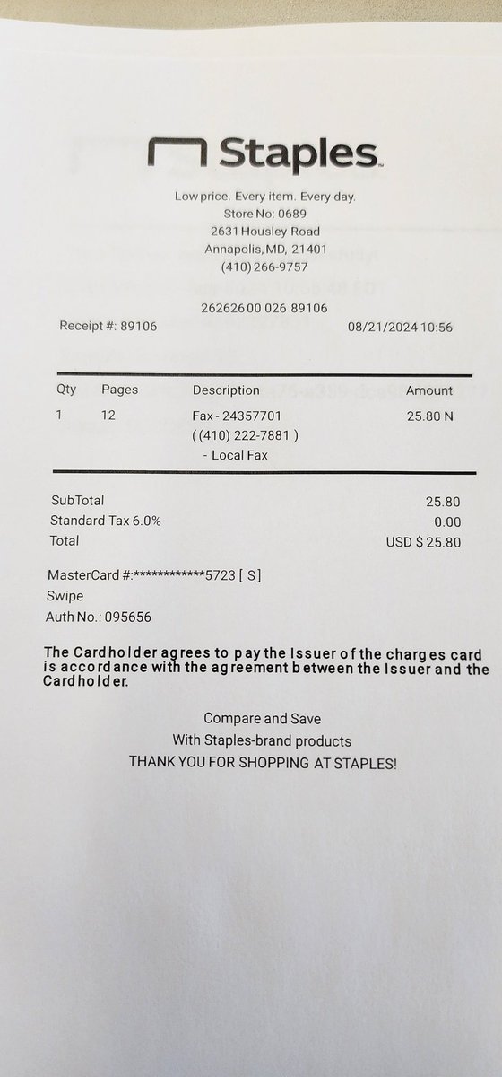 Digiwhale_CTO's tweet image. It's 2024, and it costs $25 to send a single fax to a local number. Are you kidding me?! What a complete ripoff! Staples is robbing people blind, and it's fucking absurd that we're still dealing with this ancient tech. Time to join the 21st century! #Ripoff #OutdatedTech #staples