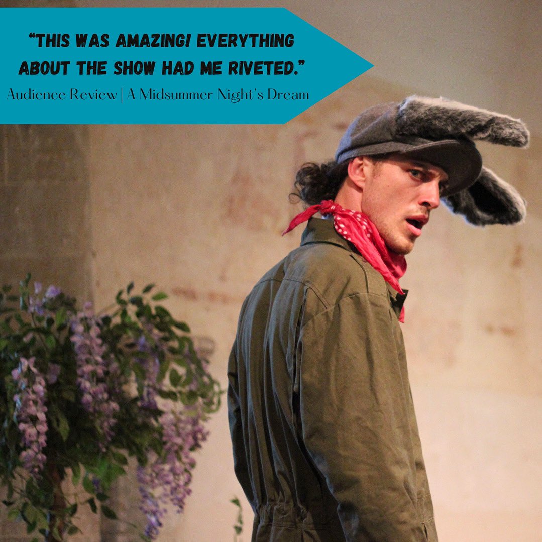 Some lovely words sent in by an audience member who caught A Midsummer Night’s Dream 🧚 last week! 

Don’t miss the show as it’s set to visit #StokeDoyle, #Stanton and #LittleSomborne across the next few days 😁

Tickets 👇

thisismytheatre.com/a-midsummer-ni…