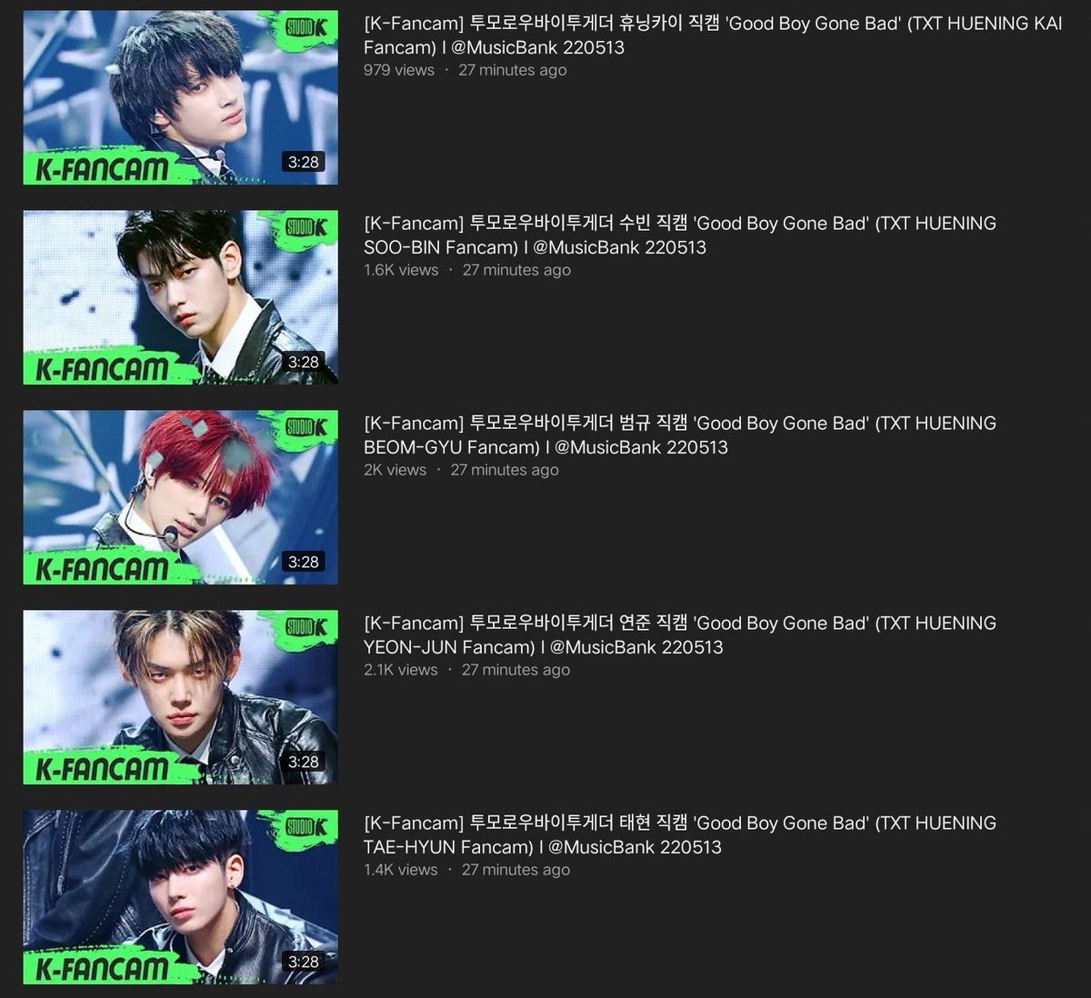 MioneTwin's tweet image. Lol this fancam post is everything 😅
All of them are part of  Huening Family

 #MemoriesWithTXT