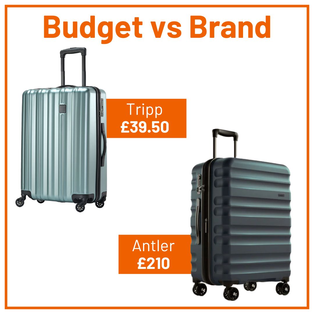 Budget vs Brand: Suitcase edition 🛄 

Would you spend or splurge on your luggage?