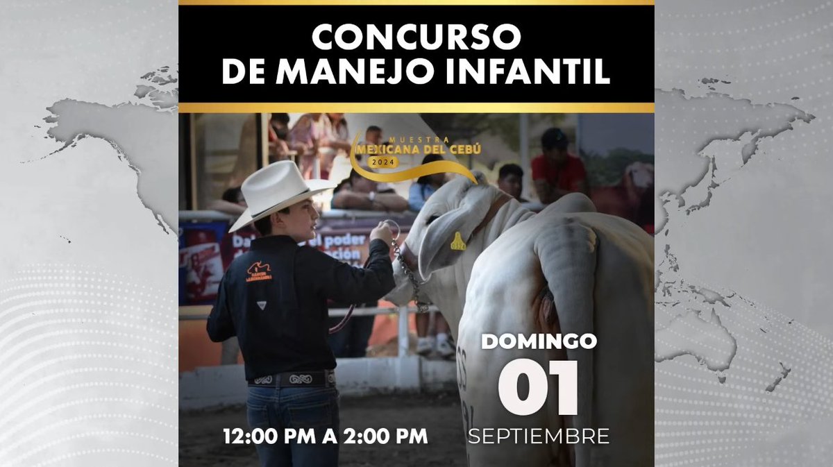 <a href="/PacoCelorio/">Paco Celorio 🤠</a> #LaEntrevista🎙️Durante la Muestra Mexicana de Cebú se realizará el concurso de manejo infantil el domingo 01 de septiembre
