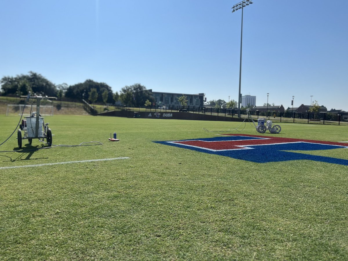 LATechSports's tweet photo. The Mack getting touched up 😍 https://t.co/AdjH42CGOc