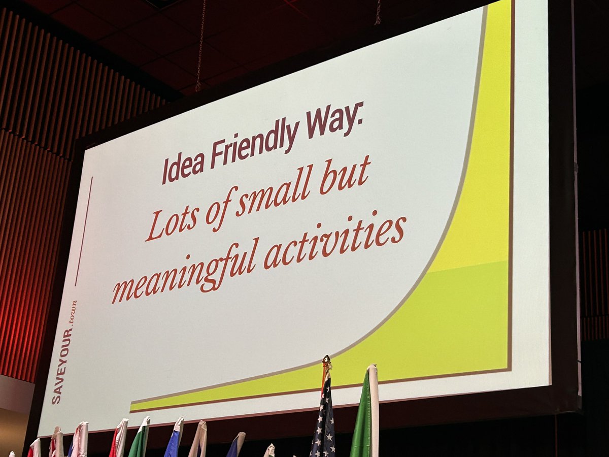 Consider a meaningful approach to make a difference in your community…good message from Becky McCray. Flip the curve.  <a href="/CDNBeefConf/">CDNBeef Conference</a>