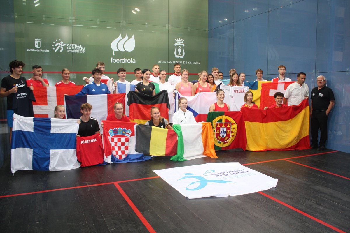 It's day 1⃣ of the ESF European Individual Championships in Cuenca 🇪🇸

Watch live on <a href="/RFESquash/">rfesquash</a> YouTube channel: 
youtube.com/live/I3W1JxaqT…

Scores and draws: esf.tournamentsoftware.com/tournament/2a3…

#EuroSquash