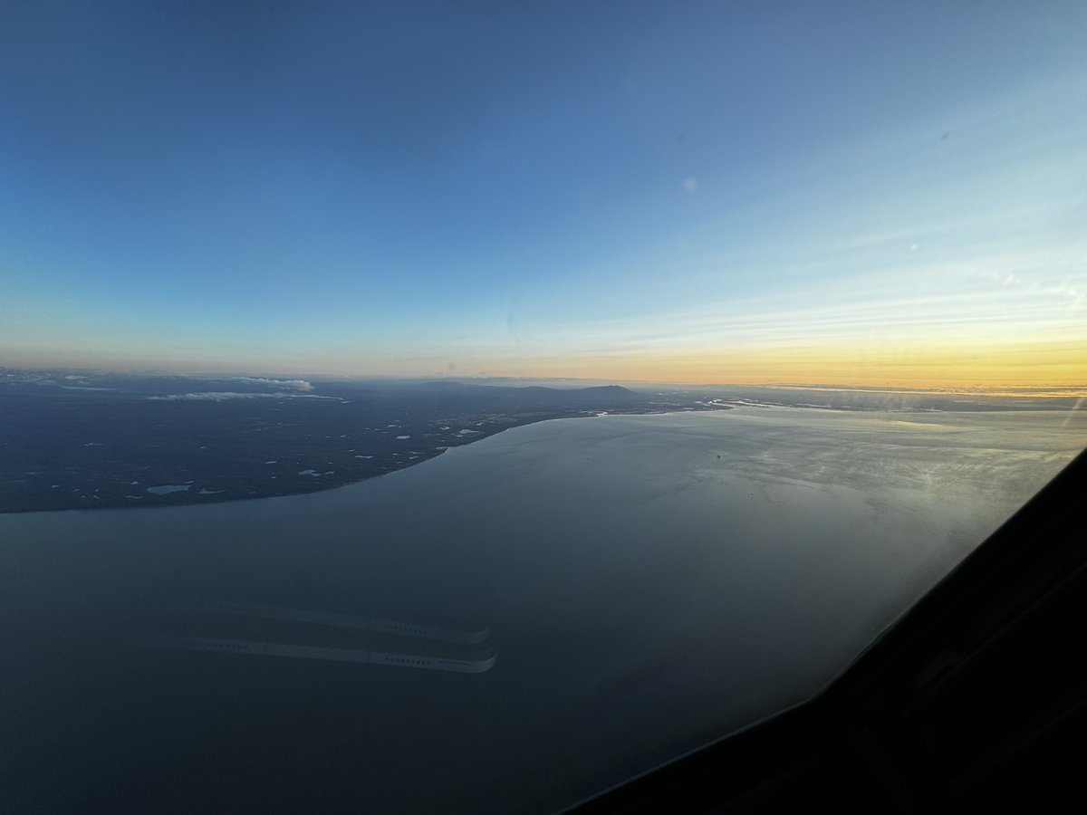 CaptFZ's tweet photo. On the left climbing out of Incheon bound for Anchorage. 

A different perspective of our planet. 

Dawn on approach to Anchorage.

Skirting danger somewhere over Canada bound for New York City.
.
.
.
#B747✈️❤️
#Operators
#AirFranz
#AVVC
#Heavies 
#AirlinePilots 
#TheFlyingVC 
#Airbus2Boeing
#QuadClubAviators⚡️🇺🇸