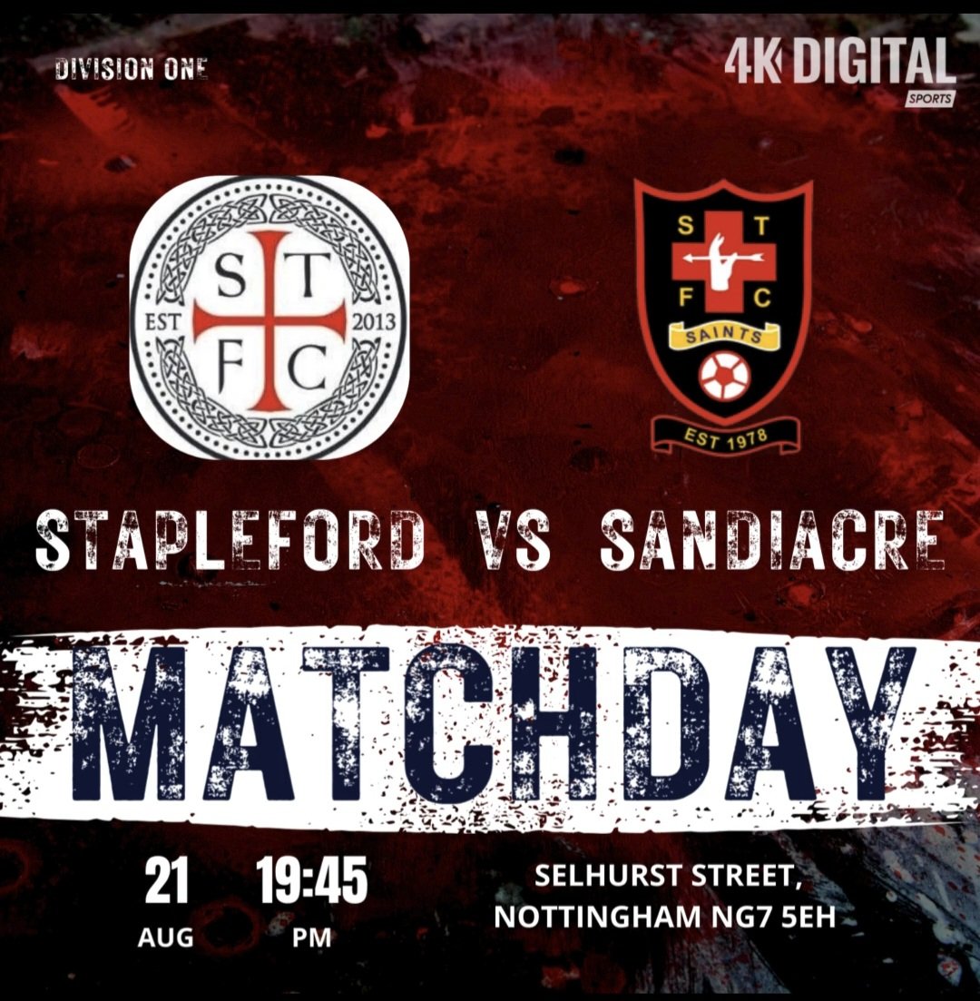 Covering 📸 United counties Divison 1 game today between: 
<a href="/staplefordtown/">Stapleford Town</a> vs <a href="/sandiacre_town/">Sandiacre Town FC</a> 

#football #sports #media #divisionone #uk