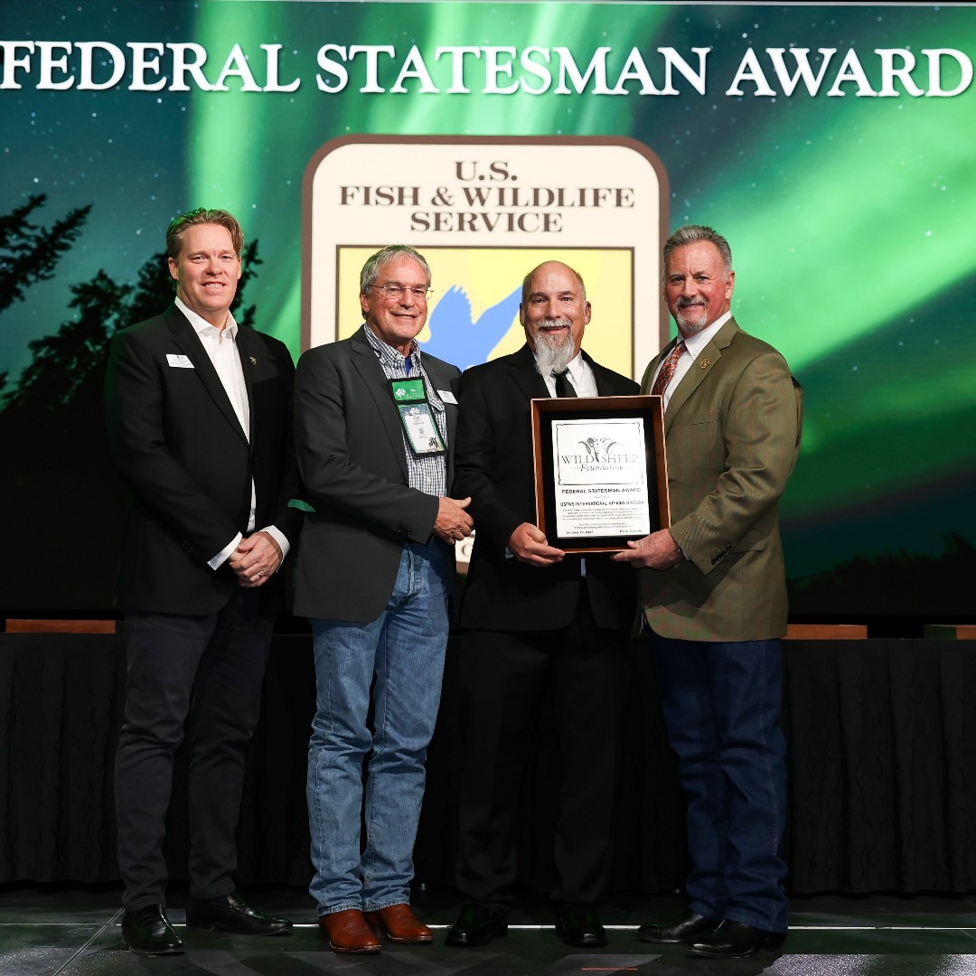 Today is International Goat Day! 🐐 We're excited to share we received the Wild Sheep Foundation's Federal Statesman Award for our work to conserve the wild sheep and goats of the world. 

👉Read more: ow.ly/V5yt50T38NK