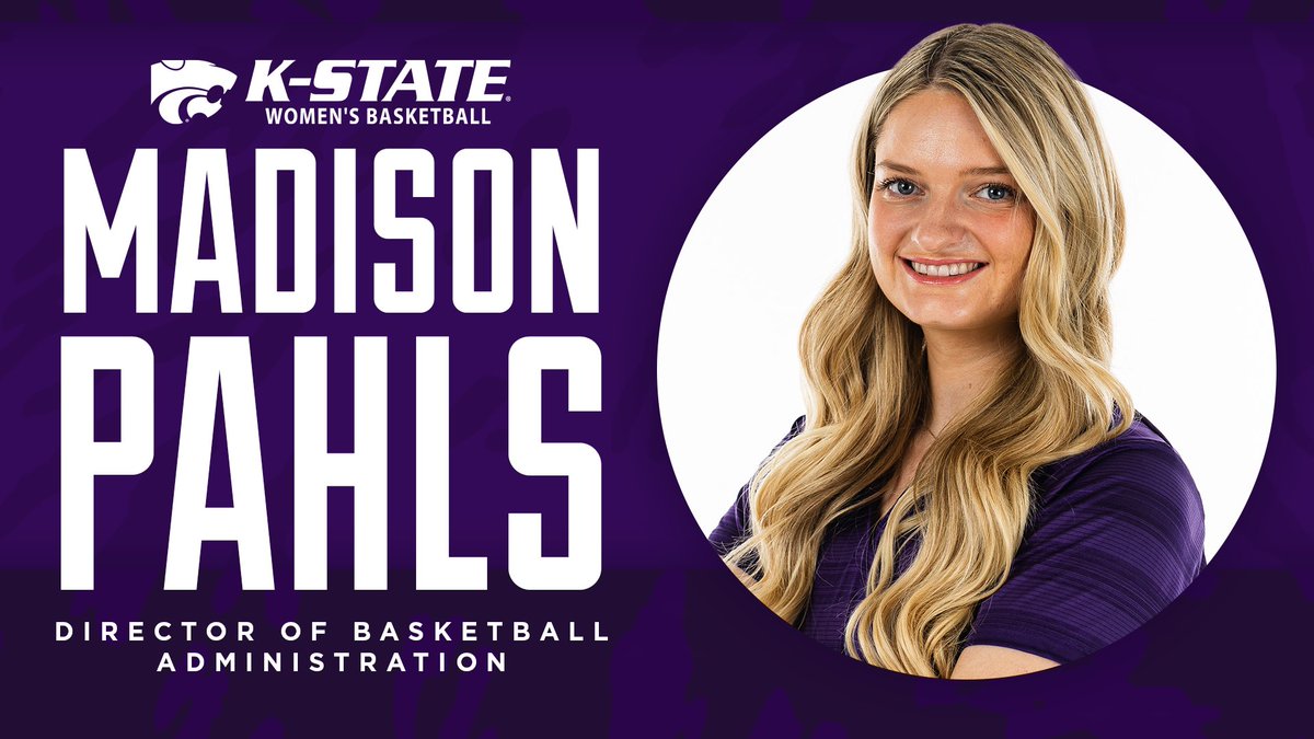 K-State Women's Basketball (@kstatewbb) on Twitter photo Welcome to our new Director of Basketball Administration, Madison Pahls!
📄 k-st.at/4cvIyvr // <a href="/MadMitts13/">Madison Pahls</a> Welcome to our new Director of Basketball Administration, Madison Pahls!
📄 k-st.at/4cvIyvr // <a href="/MadMitts13/">Madison Pahls</a>