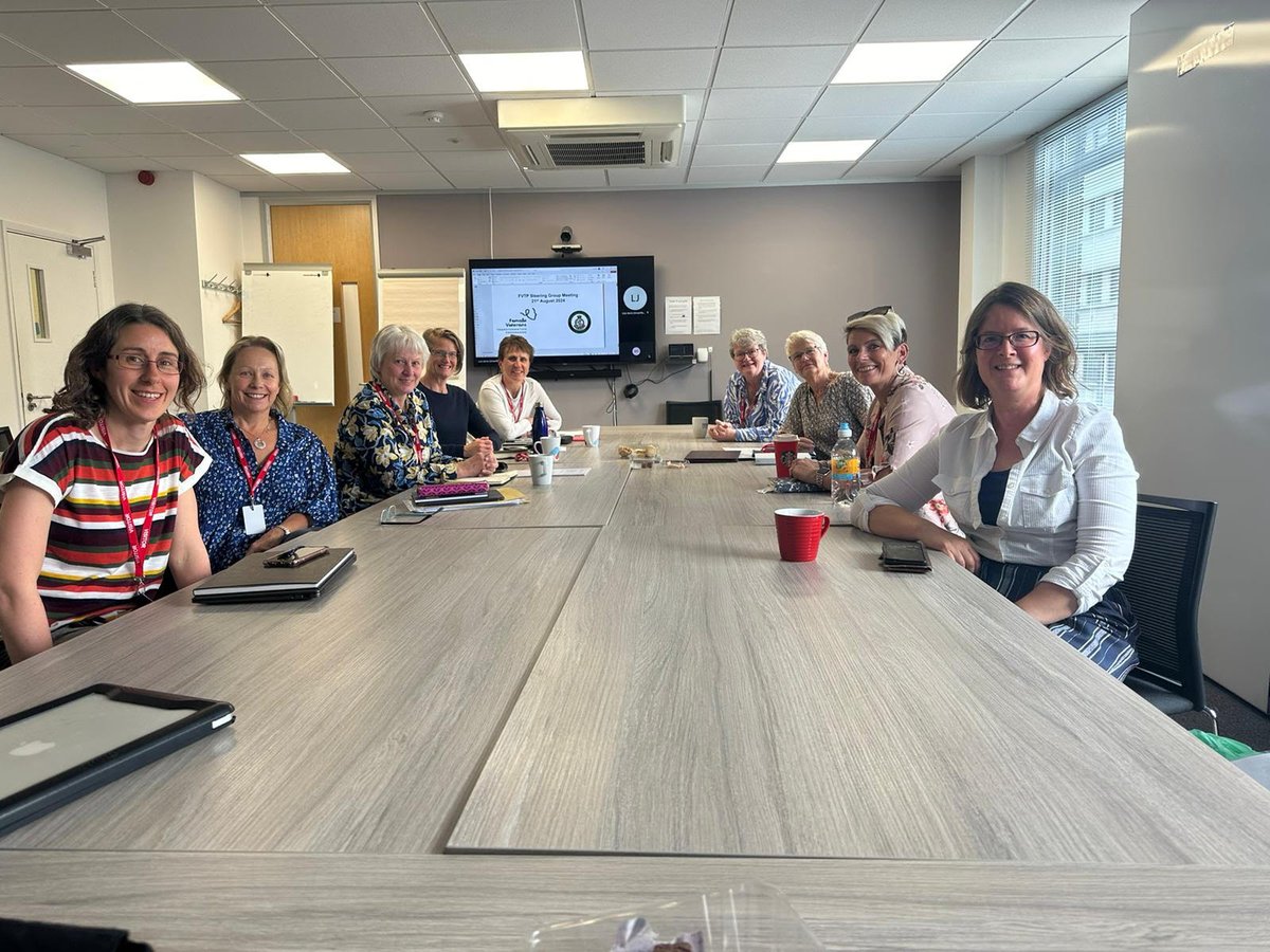 The WRAC Association meeting with other executive members of the Female Veterans' Transformation Programme for an update. Real progress being made to improve outcomes for our members and all female veterans.