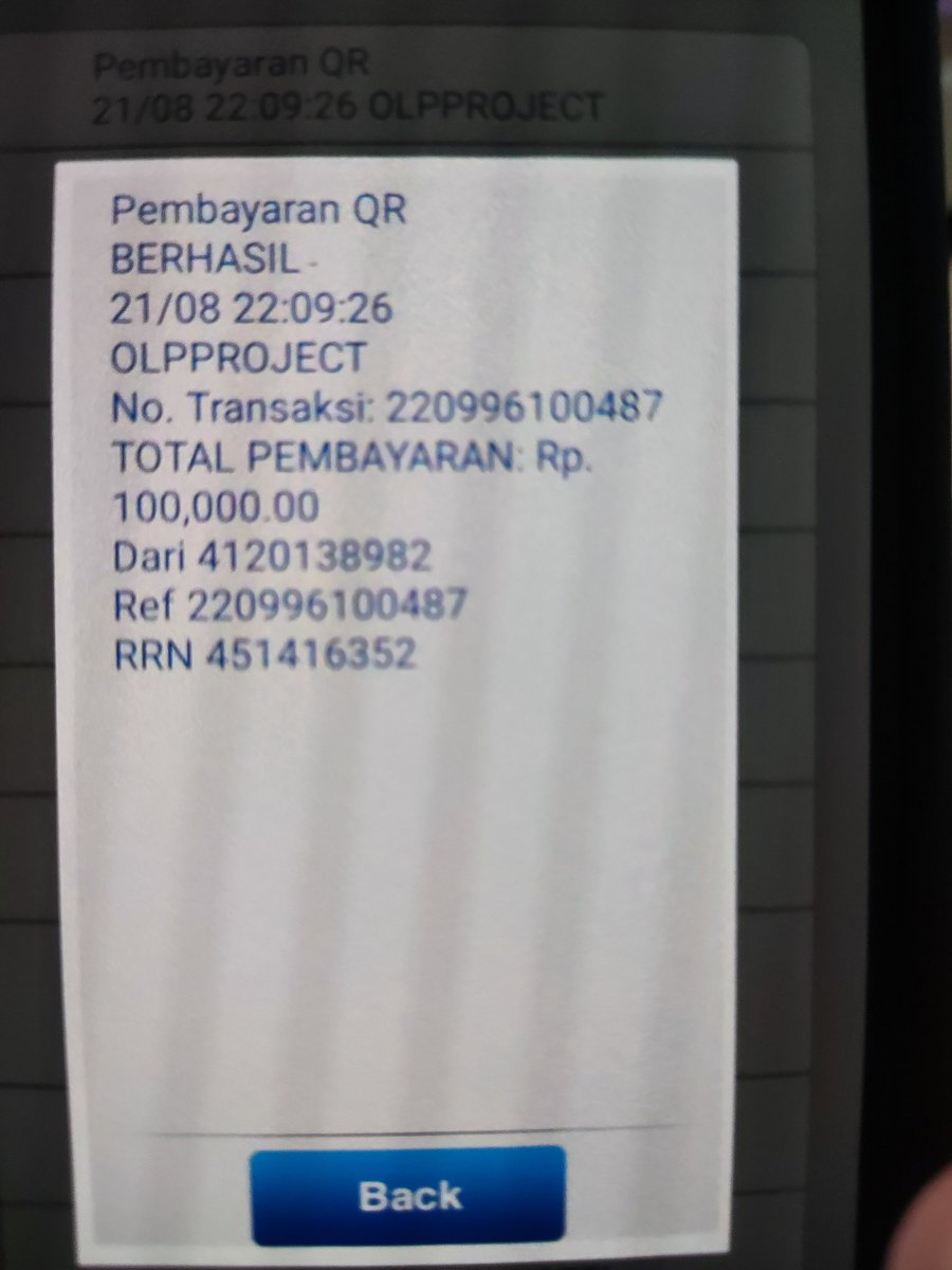 Guhtze's tweet photo. @olpproject Halo min, ane udah transfer tapi pas submit form udah ga bisa. Semoga bermanfaat ya. https://t.co/jchWx1VfNN