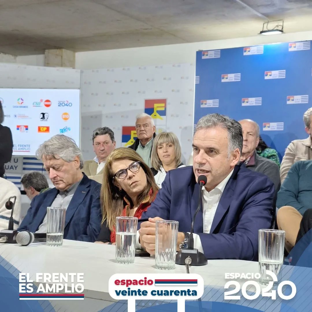 Espacio2040Mvd's tweet image. Presentación del Sublema

#UnidadParaLaEsperanza

#SentiteParte

#Espacio2040 

📞092252040