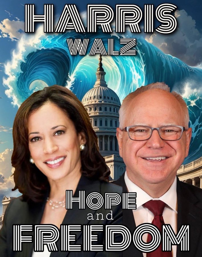 Good morning friends, I hope your day is as beautiful as you are! REMEMBER, you're WORTH IT and YOU MATTER! Be good to those good to you!  
💙💙💙Wednesday FBP!💙💙💙  
Like 
Comment 
Retweet 
VET 
Follow 
#HarrisWalz2024 
DON'T BELIEVE THE POLLS GOOD OR BAD!
WE HAVE MORE WORK TO