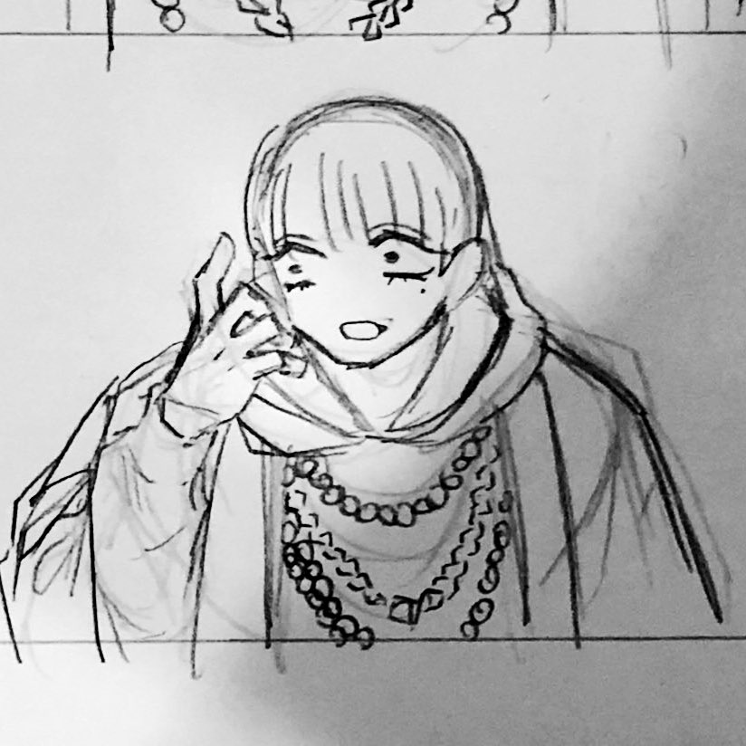 態度の悪いロン毛 