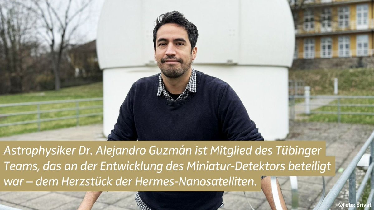 uni_tue's tweet photo. #Attempto-Artikel: Kosmische Dramen ⚡ Ein Nanosatellit soll Gammastrahlenblitze genau lokalisieren – an Bord hat er Technik, die ein Tübinger Astrophysiker-Team der @uni_tue entwickelte 👉 https://t.co/ssPxoPtK2C #InstitutfürAstronomieundAstrophysik https://t.co/KGKPdOQiVn