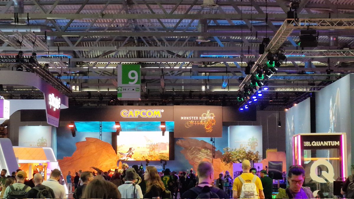 Just played the first 30 mins ✌️
#gamescom2024 #MonsterHunterWilds
