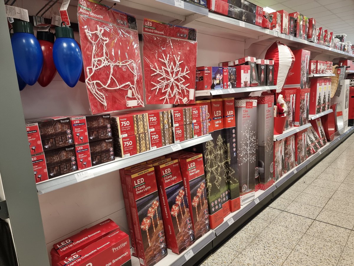 The 'seasonal' aisles at <a href="/homebargains/">Home Bargains</a> are nuts right now. 
Camping and picnic stuff, Halloween stuff, Christmas stuff. That's not a season, that's half the year!