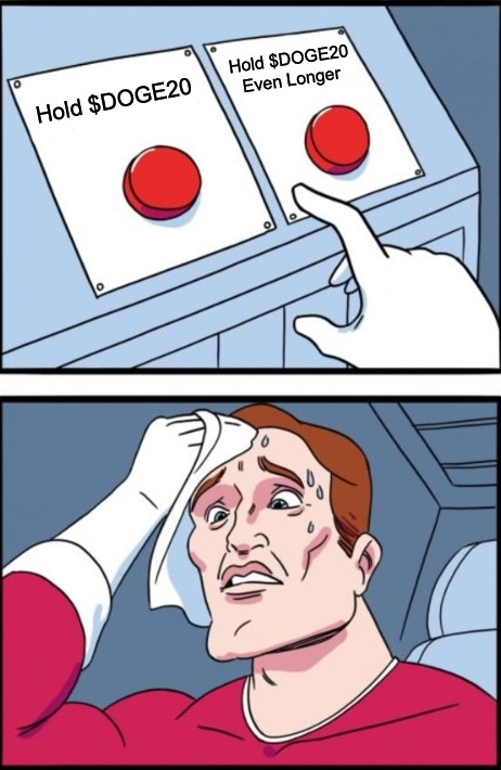 Decision making these days has become very hard especially when it comes to #Hodling! 🐶