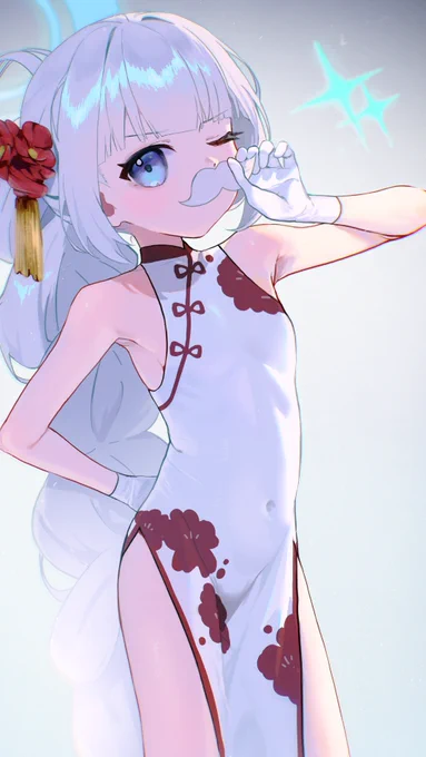チェリノ(チーパオ)#ブルーアーカイブ #ブルアカ #BlueArchive 