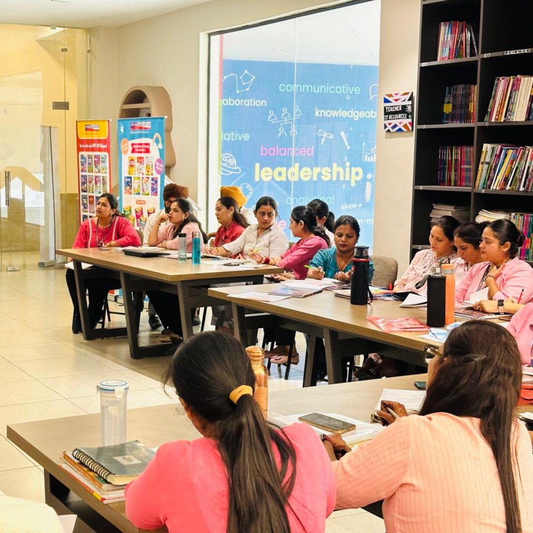 VivaEducationIn's tweet photo. A successful workshop on NEP &amp; NCF was conducted at one of our user school in Beas. Our expert teacher trainer, Ms. Bhavdeep Kohli, guided participants through the latest educational trends and strategies. 

#teachertraining #vivaeducationworkshop #teacherdevelopmentprogram https://t.co/kG3FKIhME1