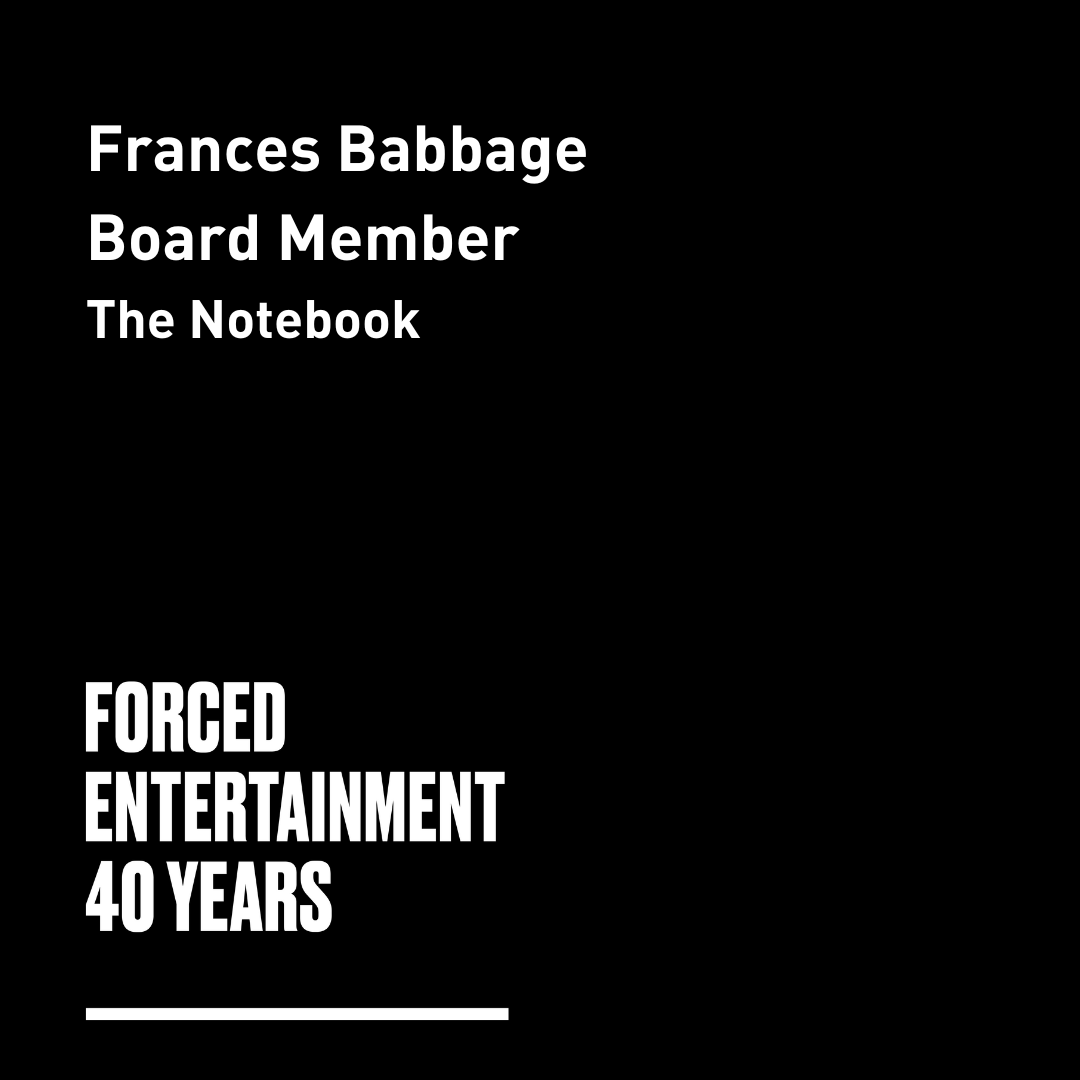 ForcedEnts's tweet photo. This #FERecall focuses on The Notebook, a two-hander featuring Richard Lowdon and Robin Arthur, based on the award winning novel by Ágota Kristóf. @FrancesBabbage, Forced Entertainment Board Member,  remembers the disconcerting power of the show.

https://t.co/p82xxM1SBS
#fe40 https://t.co/ozmh8T7gbs