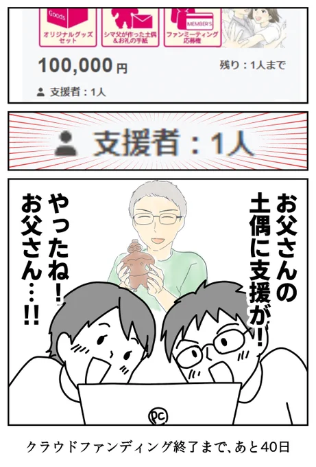 「今年の大みそかに付き合う二人」
全話書籍化クラウドファンディング開催中の
作者の心境をマンガにしました。

https://t.co/g1hQz6jygq

あと、40日…

#クラウドファンディング #エッセイ漫画 