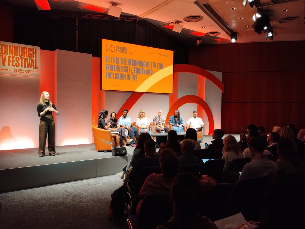 "Putting diversity solely on one person does not work." <a href="/MirandawTV/">Miranda Wayland</a> on why shared ownership of EDI in the TV industry is critical. 

Individuals can't deliver the huge cultural and structural shift needed on their own if the industry is to shift the dial on EDI. #EdTVFest