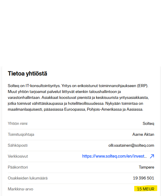 moonainaoikias's tweet image. #solteq

Hiukka jänskättäisi jos tuota omistaisi... 
Tupal tai kuitti, ja kuitti on kyllä kovin lähellä.
Markkina-arvoko hämää?