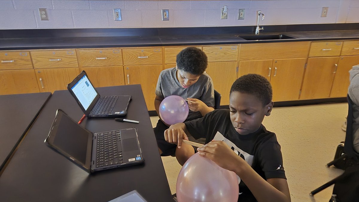 Michele Prewett (@mprewett16943) on Twitter photo Yesterday, students used balloons to model the expansion of the universe. <a href="/cobbscience/">Cobb Science</a> <a href="/LMSJRFALCONS/">Lindley Middle School</a> Yesterday, students used balloons to model the expansion of the universe. <a href="/cobbscience/">Cobb Science</a> <a href="/LMSJRFALCONS/">Lindley Middle School</a>