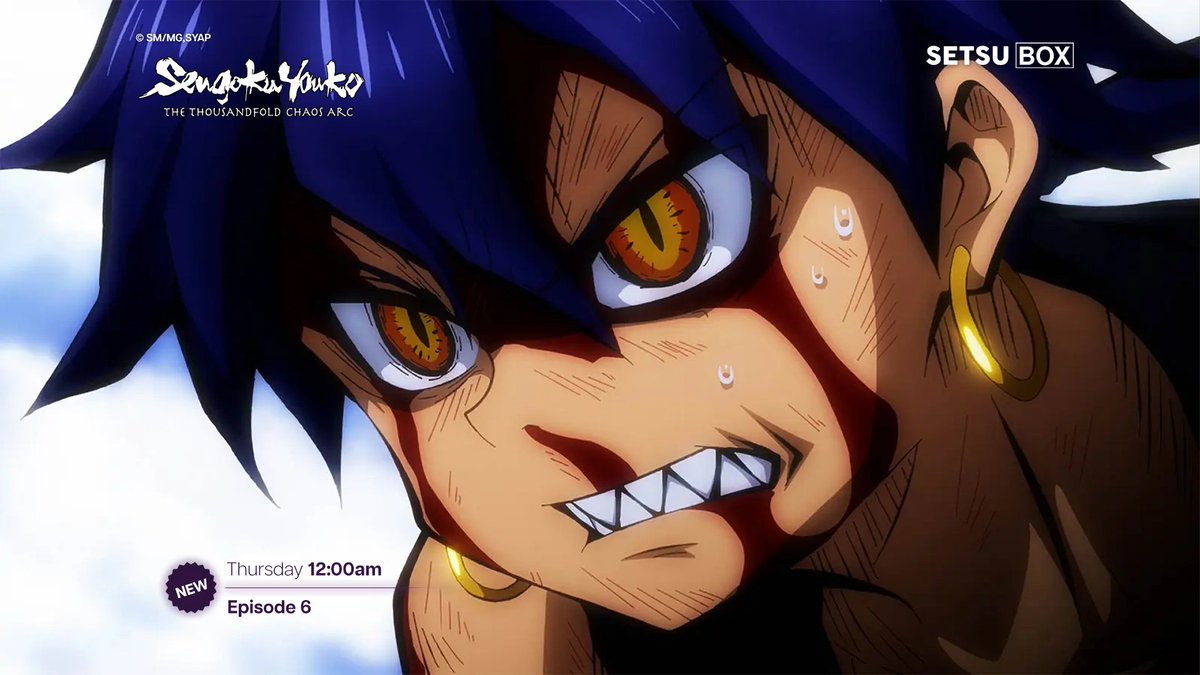 antnetworktv's tweet photo. #EpisodePremiereToday | 𝗘𝗣𝗜𝗦𝗢𝗗𝗘 𝟲 | Sengoku Youko: The Thousandfold Chaos Arc

⛱️New Episode every Thursday | 12a SG/PH 11p TH/ID

#戦国妖狐 #SengokuYouko #SetsuBoxanime https://t.co/BJFeyZObSv
