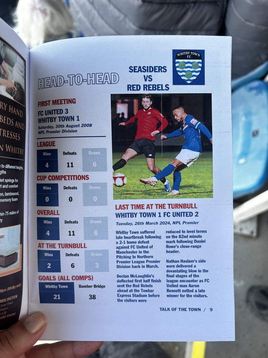 valvettore's tweet photo. Our 2nd away game takes us to the lovely town of Whitby - one of our furthest trips in the league (especially for a school night! 😮‍💨). Got to experience some of the charming Whitby hospitality with Colin giving me an aptly coloured red blanket as the sea air brought the temp down https://t.co/UypIL7j4G8