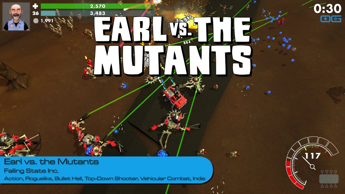 overage-gaming (@overagegmngcom) on Twitter photo OG plays Earl vs. the Mutants!
youtube.com/watch?v=e5KeWZ…
Like & Sub!
<a href="/FallingState/">Earl vs. The Mutants</a>
#EarlVsTheMutants #Roguelite #Apocalypse #TopDownShooter #BulletHell #IndieGameTrends #IndieWatch #IndieDev #GameDev #IndieGameDev #IndieGame #IndieGames #Gameplay #LetsPlay #Gaming OG plays Earl vs. the Mutants!
youtube.com/watch?v=e5KeWZ…
Like & Sub!
<a href="/FallingState/">Earl vs. The Mutants</a>
#EarlVsTheMutants #Roguelite #Apocalypse #TopDownShooter #BulletHell #IndieGameTrends #IndieWatch #IndieDev #GameDev #IndieGameDev #IndieGame #IndieGames #Gameplay #LetsPlay #Gaming