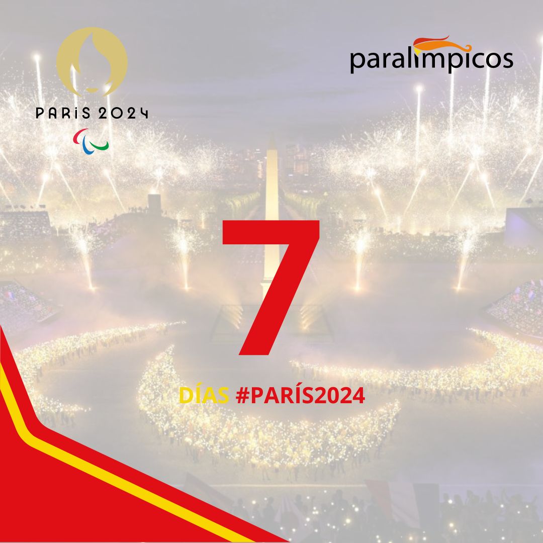 🎆¡Solo falta una semana para la gran inauguración de los Juegos Paralímpicos! 🎉

🦾 Cada vez más cerca de volver a vivir el espíritu de superación y esfuerzo de los deportistas #paralímpicos