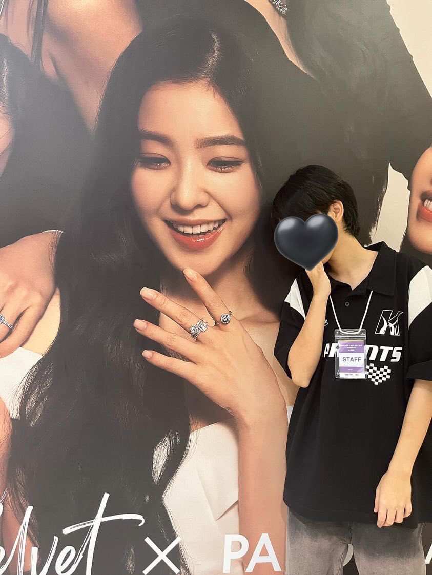 ถึงไม่ได้ไปคอนแต่ก็ได้ถ่ายรูปกับพี่เบแล้ว ชื่นจัยยยย😳