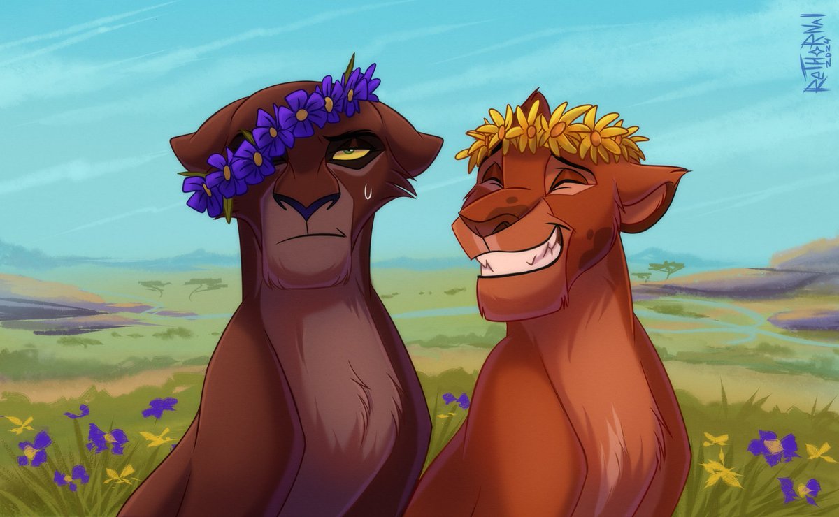 Flower field🌸
____________________
#TheLionKing #lionking #tlk #thelionkingfanart #digitalart #digitaldrawing #digitalwork #artistontwittter