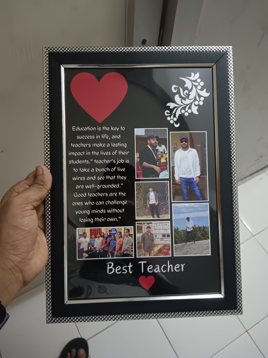 🌟 Feeling incredibly grateful and humbled today! A heartfelt thank you to my wonderful student for the thoughtful gift. It truly brightens my day and inspires me to keep giving my best. Teaching is part of my PMRF fellowship. 🙏❤️ #PMRF #taship #Blessed #GratefulTeacher