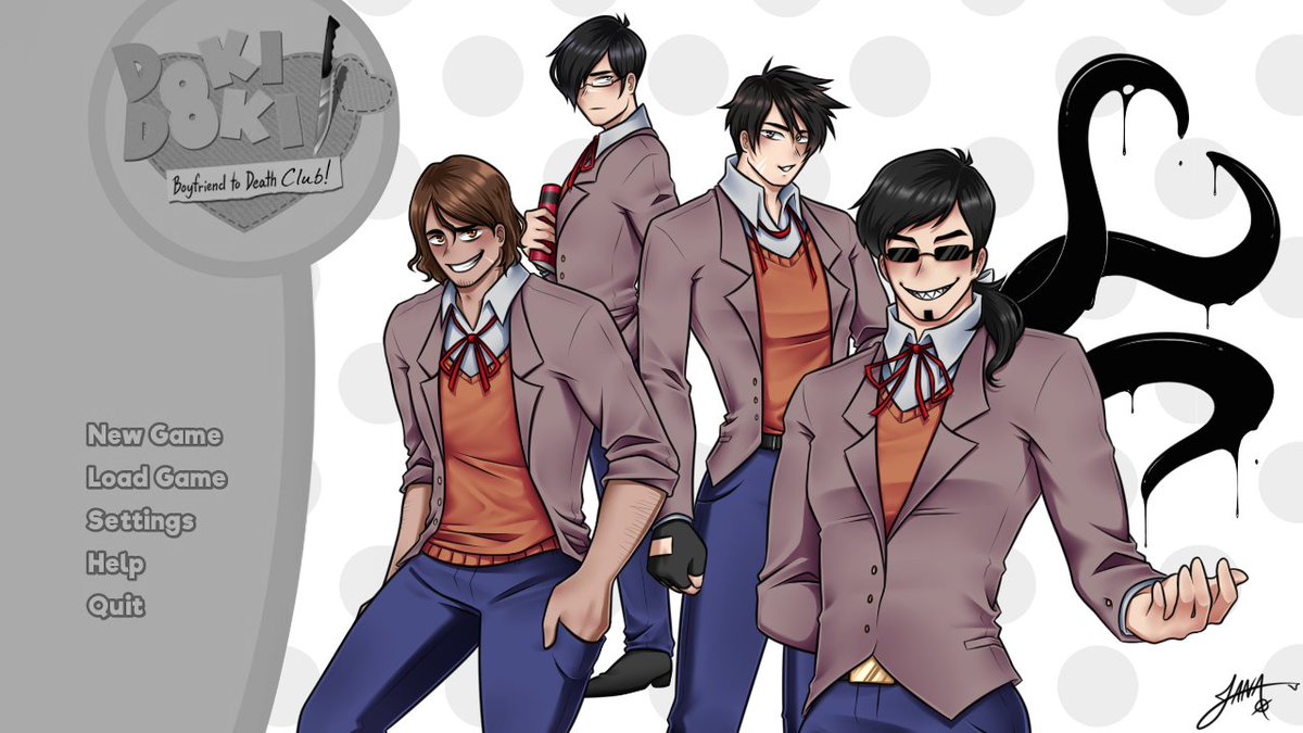 JanZone999's tweet image. Deciding to reupload some stuff from my DeviantArt cuz yes. So who y'all wanna fu— I mean date~?

#BTD #btd2 #boyfriendtodeath #boyfriendtodeath2 #strade #stradebtd #renhana #lawrenceoleander #lawrencebtd #rirelucien #sanokojima #akirakojima #vincentmetzger #cainzeitgeist #DDLC