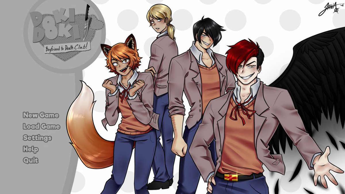 JanZone999's tweet image. Deciding to reupload some stuff from my DeviantArt cuz yes. So who y'all wanna fu— I mean date~?

#BTD #btd2 #boyfriendtodeath #boyfriendtodeath2 #strade #stradebtd #renhana #lawrenceoleander #lawrencebtd #rirelucien #sanokojima #akirakojima #vincentmetzger #cainzeitgeist #DDLC