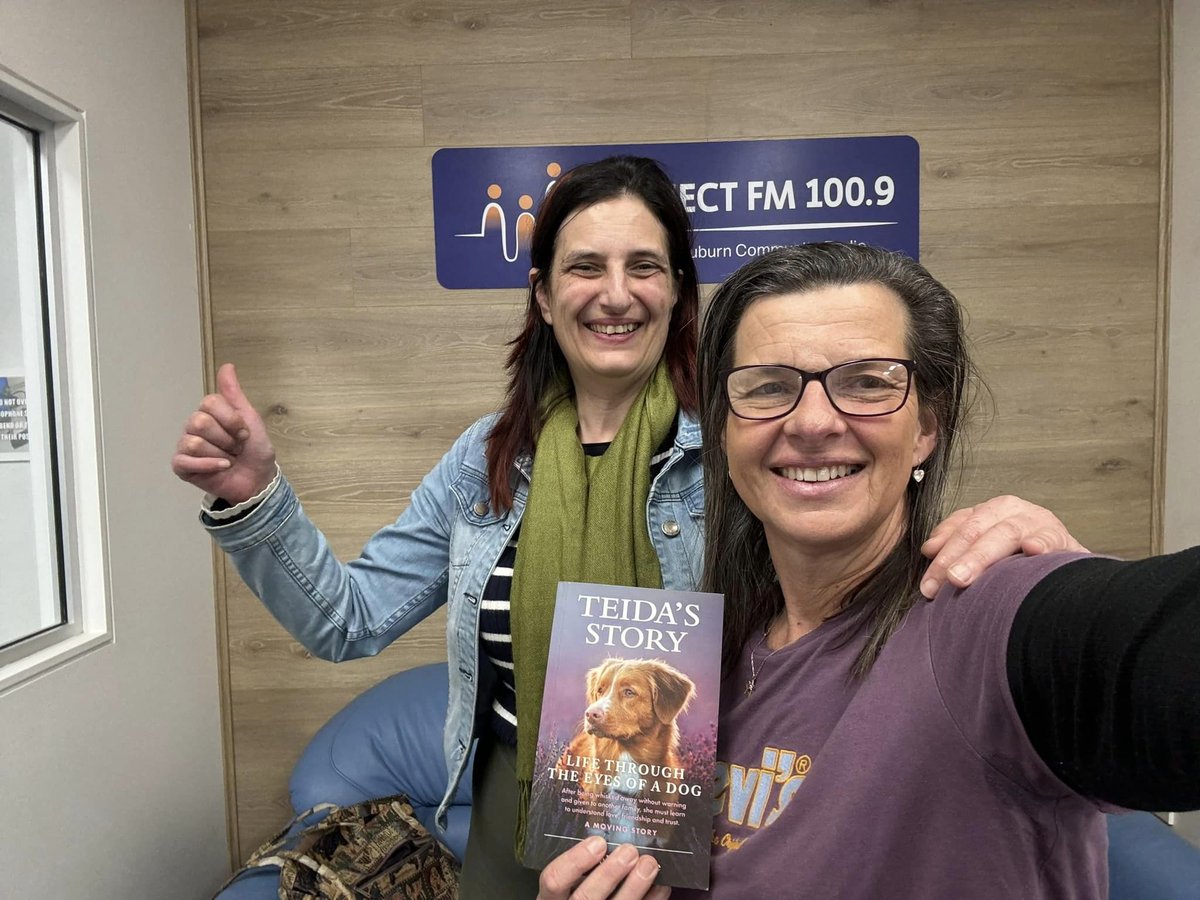 DanielleCorrie's tweet photo. Catch me on radio tomorrow between 11am - 12 noon to talk about #BookWeek  with Ruth Le Bas of Livin Local

#bookweek #cbca #cbccansw #communityradio #localradio #mediainterview #guestspeaker #books #radioguest #bookstoread  #daniellecorrie #teidasstory

https://t.co/OuUrVsK4xg https://t.co/VdVRWfYcSw