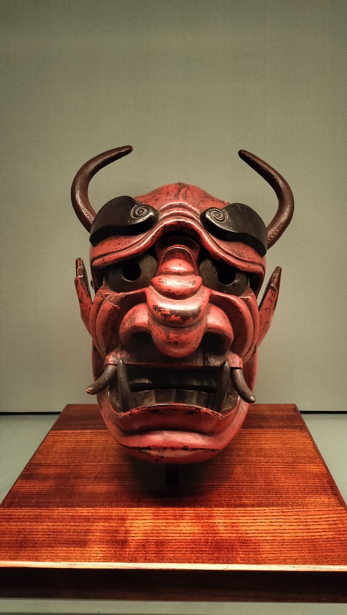 Zen_chama's tweet photo. 鬼面
東京国立博物館

Oni（Demon）Mask
Tokyo National Museum🇯🇵

#TNM https://t.co/OTRByKiC7S