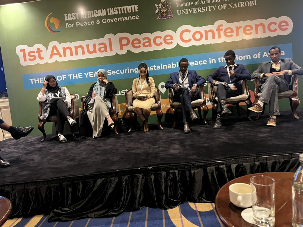 EAInstitute_'s tweet photo. The second panel today’s session was exceptionally amazing as many expertise in the theme convened. 
Minister @JustAwHirsi was the chair of the panel. “Climate Change and its Impact on Peace and Development in the Horn of Africa”.

@ddis_uon 
@TheHornMedia https://t.co/S6vZGHlS6m