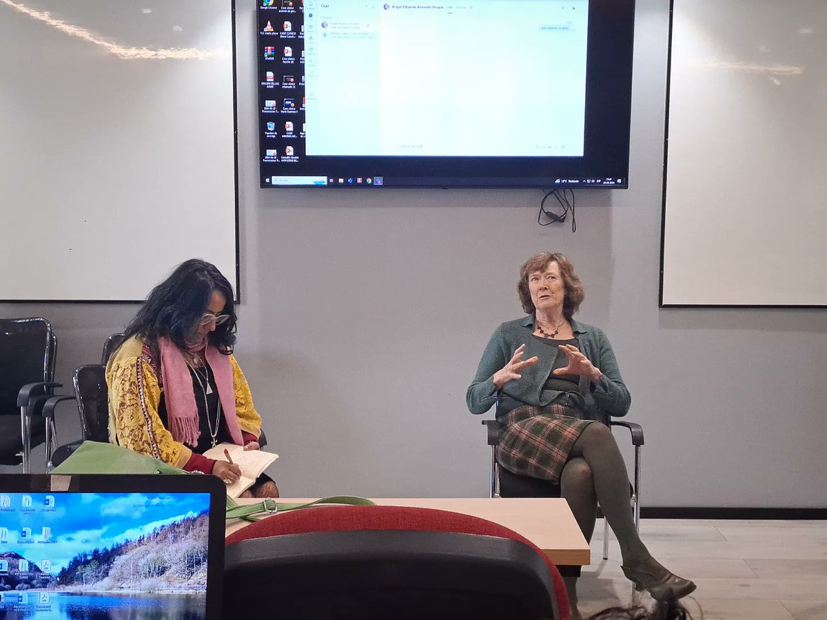 DracevedoD's tweet photo. Estimada red
Ayer como programa de Doctorado en Ciencias Sociales  de la @autonomadechile sostuvimos una enriquecedora conversación con la Dra. Jenny Pearce, profesora emérita de The London School of Economics and Political Science (#LSE)
@ciencias_chile
@uainvestigacion https://t.co/eIghxkAExa
