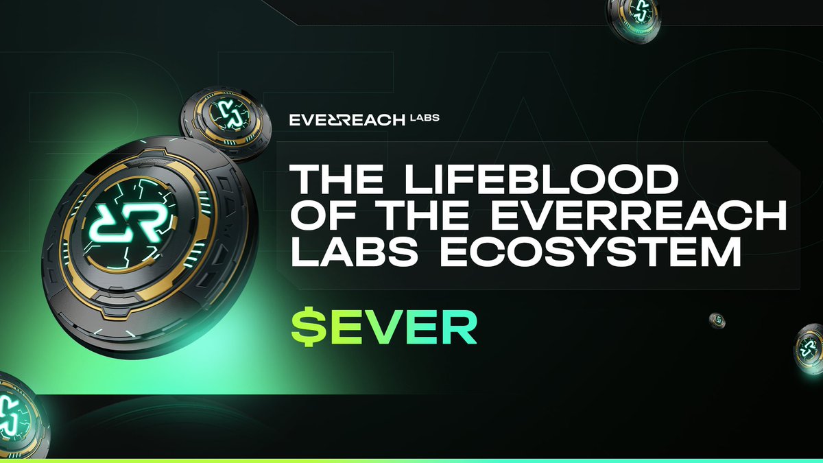 Everreach Labs Ecosystem Token Loading...

One Token | Ecosystem Lifeblood | Unparalleled Influence

Here’s all you need to know about $EVER 🧵👇