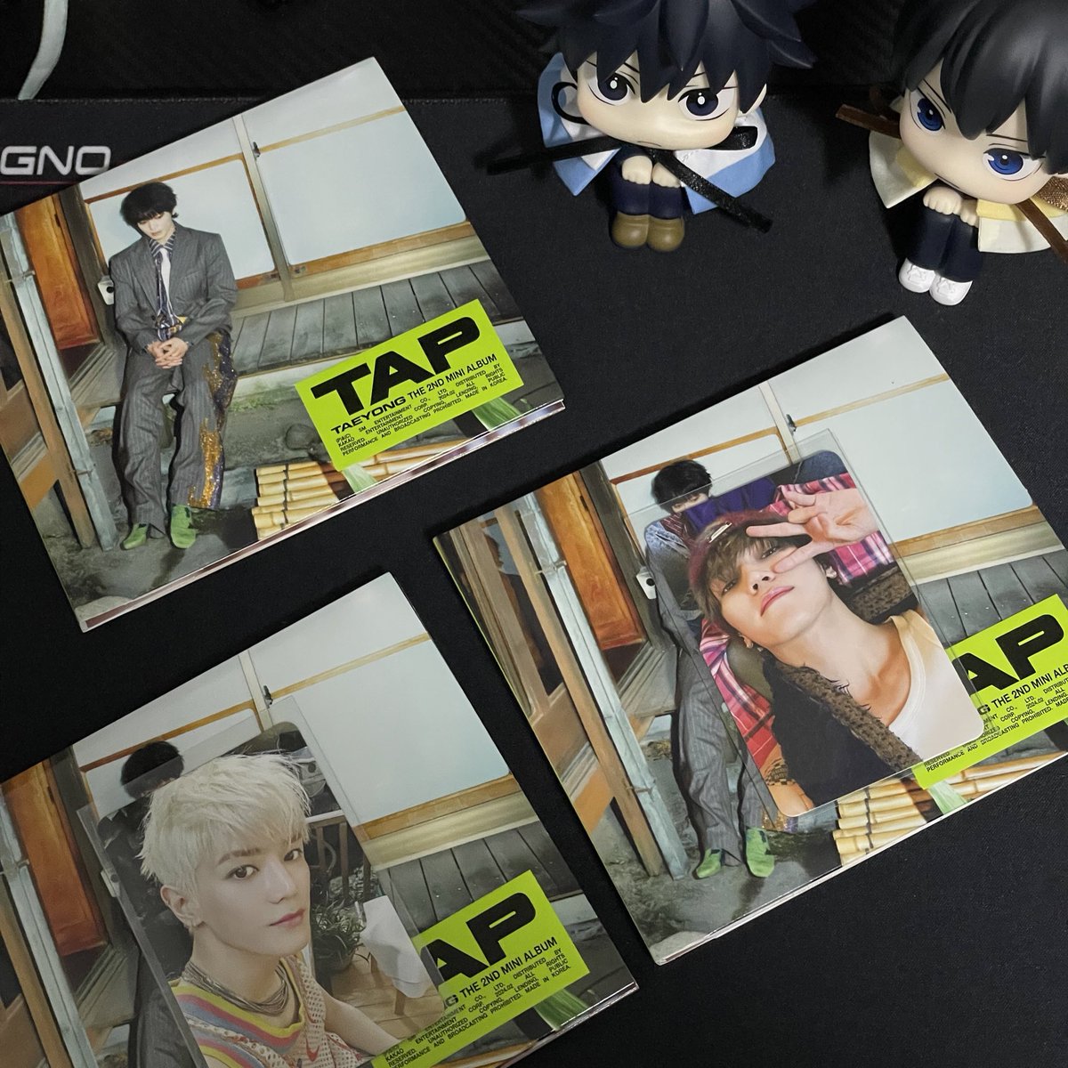 (pls rt!) ขาย/wts บั้ม taeyong ‘tap’ — digipack ver. (แกะแล้ว) 

ออเดอร์แรกแถมโปส 2 ใบพร้อมกระบอก (มีตำหนิบริเวณขอบเล็กน้อยค่ะ) 

🔖 มีการ์ดเบเน 190 รส. (ไม่รับโปสเหลือ 150)
🔖 เฉพาะบั้ม 170 รส. (ไม่รับโปสเหลือ 120) 

ห้องไม่มีที่จะเก็บแล้วคับ T—T  
#ตลาดนัดtyongf #ตลาดนัดnct