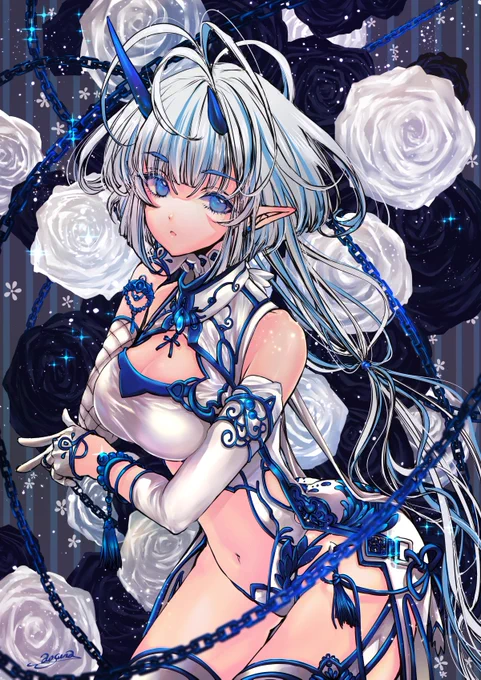 #お前が描いた創作女子を見せろ うちの鬼っ娘たち皆かわいい!! 