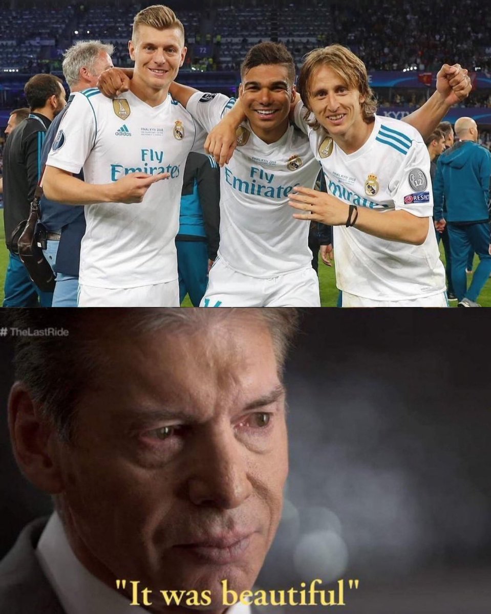 That Real Madrid midfield. 🥲🤍