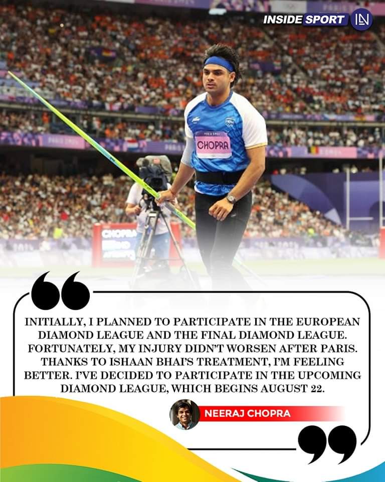 Thank you <a href="/Neeraj_chopra1/">Neeraj Chopra</a> for appreciation and highlighting #physiotherapist role..
#HealingHands 🤗
