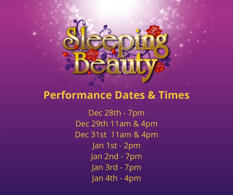 Our magical family pantomime Sleeping Beauty is on sale now! To take part in this years show, audition information can be found on our Facebook page 🌹