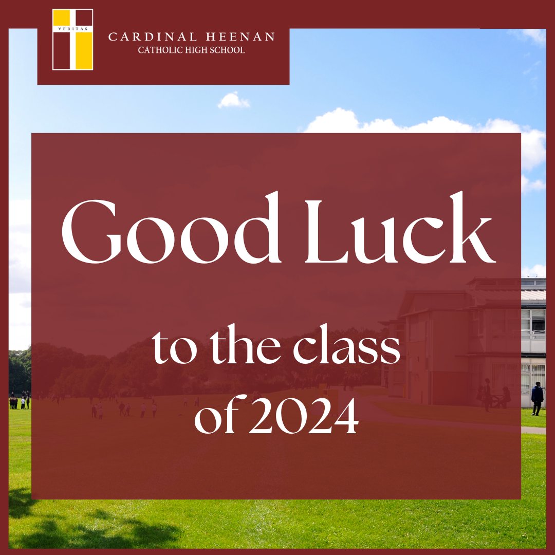 CHCHSLeeds's tweet image. Good luck to everyone collecting their GCSE and Level 2 results tomorrow. Students have been invited to collect their results in school from 9am to 11am. We can&apos;t wait to see you! #resultsday2024 #gcses2024