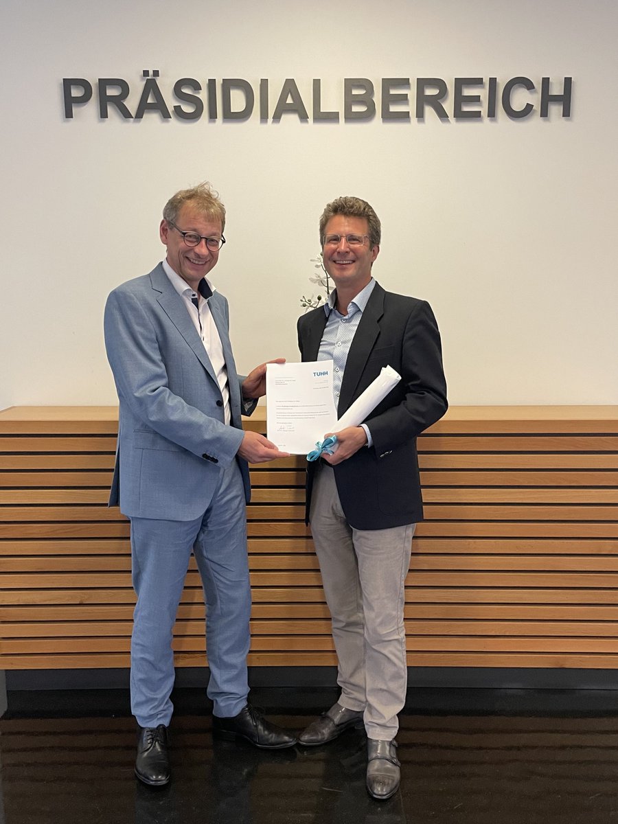 C_M_Ringle's tweet image. 🎉 25th &quot;Silver&quot; Service Anniversary! 🎊 @TUHamburg  @unihh #TUHH #UHH