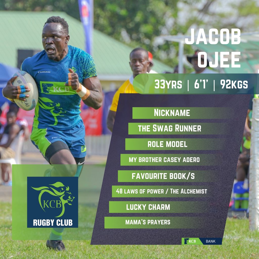 #knowyour7star
“Naskia ameisha.””ni mzee huyo hawezi kitu.” “Huyo aliisha niwachieni nitadeal na yeye.” They always have something to say about the Swag Runner, Gentleman Jack but he just keeps getting better. Wadau, Ja Kisumo 🫡.
#KCBLions7stars #Believe #LionHeartedRugby